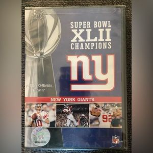NY Giants Super Bowl XLII DVD 📀